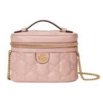 GUCCI GG MATELASSE TOP HANDLE MINI BAG