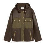 CELINE PARKA IN SOFT LAMBSKIN