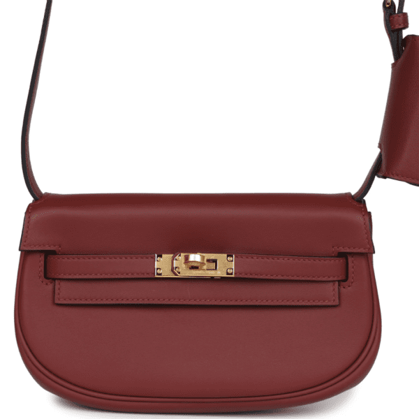 HERMÈS KELLY MOOVE ROUGE H SWIFT GOLD HARDWARE