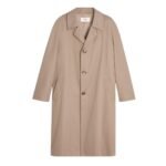 CELINE OVERSIZED MAC COAT IN TECHNICAL COTTON