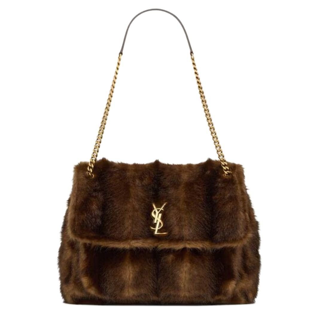 SAINT LAURENT NIKI LARGE IN SHEARLING