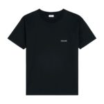 CELINE LOOSE T SHIRT IN COTTON JERSEY BLACK-WHITE