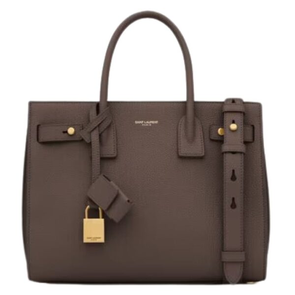 SAINT LAURENT SAC DE JOUR IN SUPPLE GRAINED LEATHER BABY