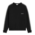 CELINE LOOSE SWEATSHIRT IN COTTON FLEECE BLACK