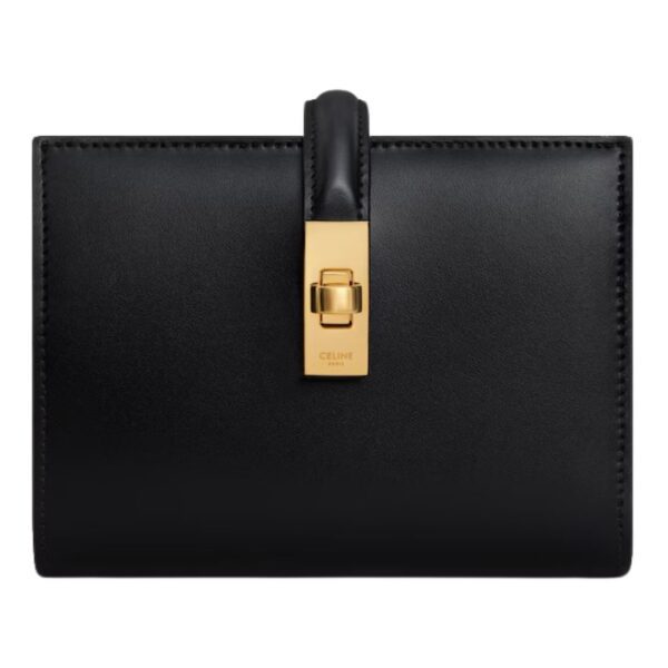 CELINE WALLET WITH COIN PURSE 16 IN SATINATED CALFSKIN TAN - Image 2