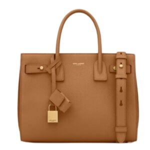 SAINT LAURENT SAC DE JOUR IN SUPPLE GRAINED LEATHER BABY