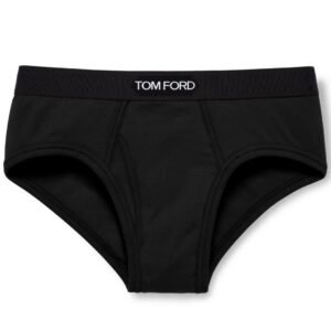 TOM FORD COTTON BRIEFS BLACK