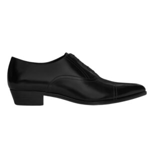 CELINE JUDE PERFORATED OXFORD IN POLISHED BULL BLACK