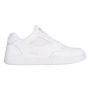 CELINE TRAINER CT 09 LOW LACE UP SNEAKER IN CALFSKIN AND MESH