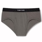 TOM FORD COTTON BRIEFS SLATE