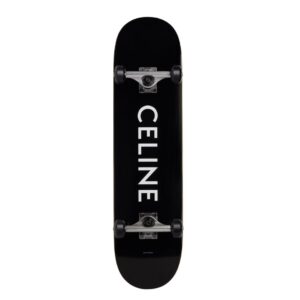 CELINE SKATEBOARD CELINE LOGO PRINT