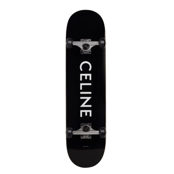 CELINE SKATEBOARD CELINE LOGO PRINT
