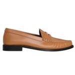 CELINE VIVIENNE LOAFER IN POLISHED BULL LIGHT TAN