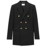 SAINT LAURENT JACKET IN WOOL GABARDINE