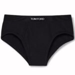 TOM FORD COTTON MODAL BRIEFS BLACK