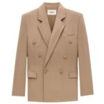 SAINT LAURENT JACKET IN SILK CREPE