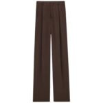 SAINT LAURENT PANTS IN SILK CREPE