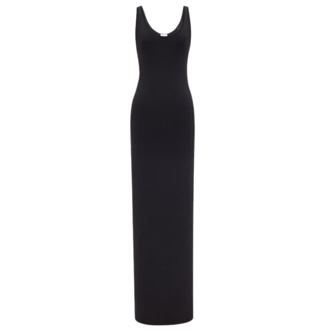 1-1181.jpg SAINT LAURENT LONG DRESS IN LUREX KNIT