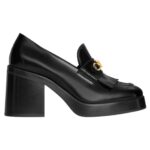 CELINE TESS LOAFER IN POLISHED BULL BLACK