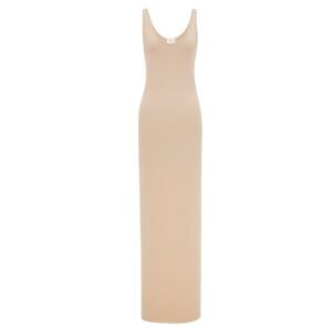 SAINT LAURENT LONG DRESS IN LUREX KNIT