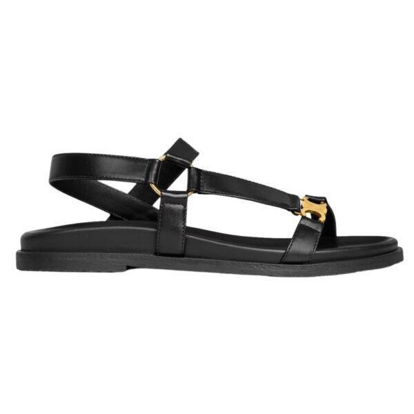 CELINE MAUD SANDAL WITH TRIOMPHE IN CALFSKIN