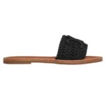CELINE LYMPIA MULE IN TRIOMPHE KNITTED COTTON