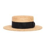 CELINE CANOTIER HAT IN STRAW