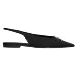 CELINE ALMA TRIOMPHE FLAT SLINGBACK IN GROS GRAIN