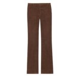 SAINT LAURENT BOOTCUT PANTS IN CORDUROY