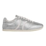 CELINE JOGGER LOW LACE UP SNEAKER IN LAMINATED CALFSKIN AND CALFSKIN