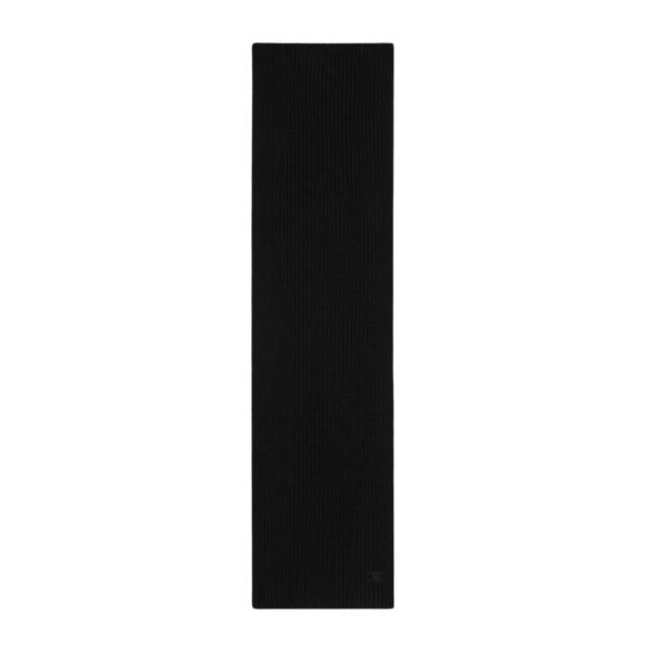 CELINE TRIOMPHE SCARF IN SCOTTISH CASHMERE MEDIUM GREY - Image 2