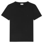 SAINT LAURENT CASSANDRE T-SHIRT IN WOOL JERSEY