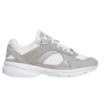 CELINE RUNNER CR 03 LOW LACE UP SNEAKER IN SUEDE CALFSKIN MESH AND CALFSKIN