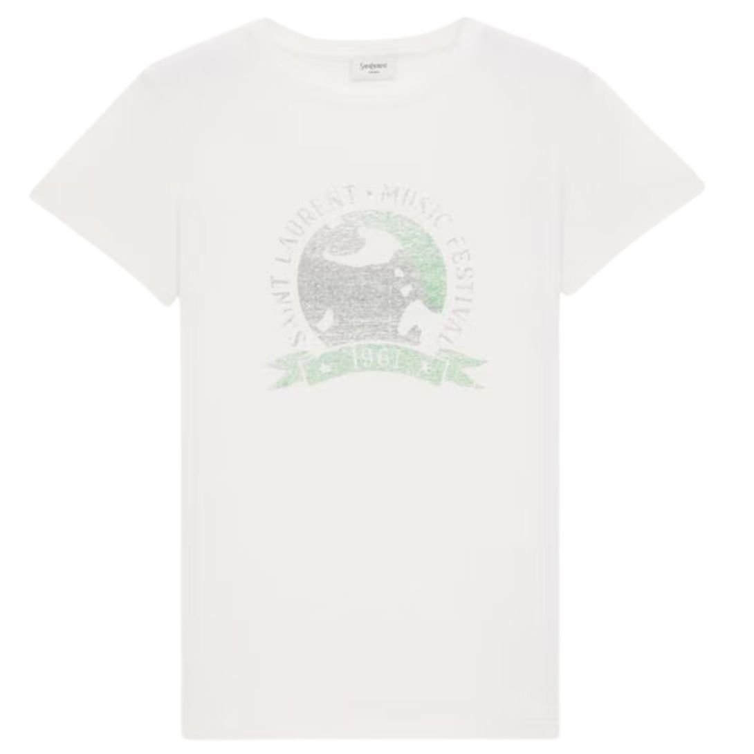 SAINT LAURENT MUSIC FESTIVAL T-SHIRT