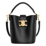 CELINE MINI BUCKET LOUISE IN SMOOTH CALFSKIN BLACK