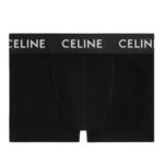 CELINE BOXERS IN COTTON JERSEY BLACK