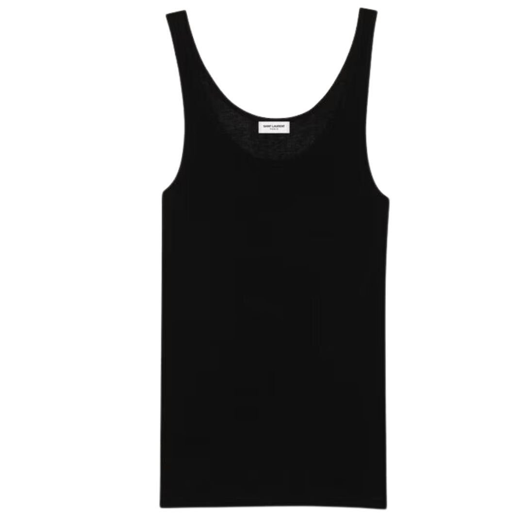 SAINT LAURENT TANK TOP IN JERSEY