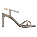 CELINE SOIR SANDAL IN IRIDESCENT FABRIC