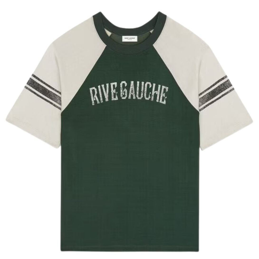 SAINT LAURENT RIVE GAUCHE RAGLAN T-SHIRT