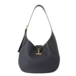 LORO PIANA MEDIUM BOBBIN BAG BLUE NAVY-BLACK