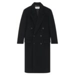 SAINT LAURENT LONG COAT IN WOOL