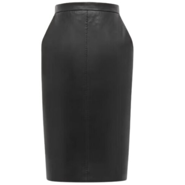 SAINT LAURENT PENCIL SKIRT IN LAMBSKIN