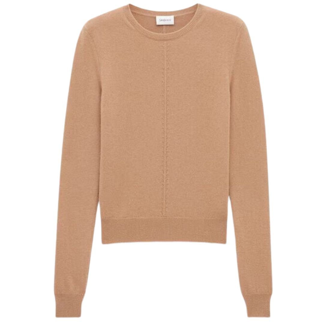 1-1287.jpg SAINT LAURENT OPENWORK SWEATER IN CASHMERE