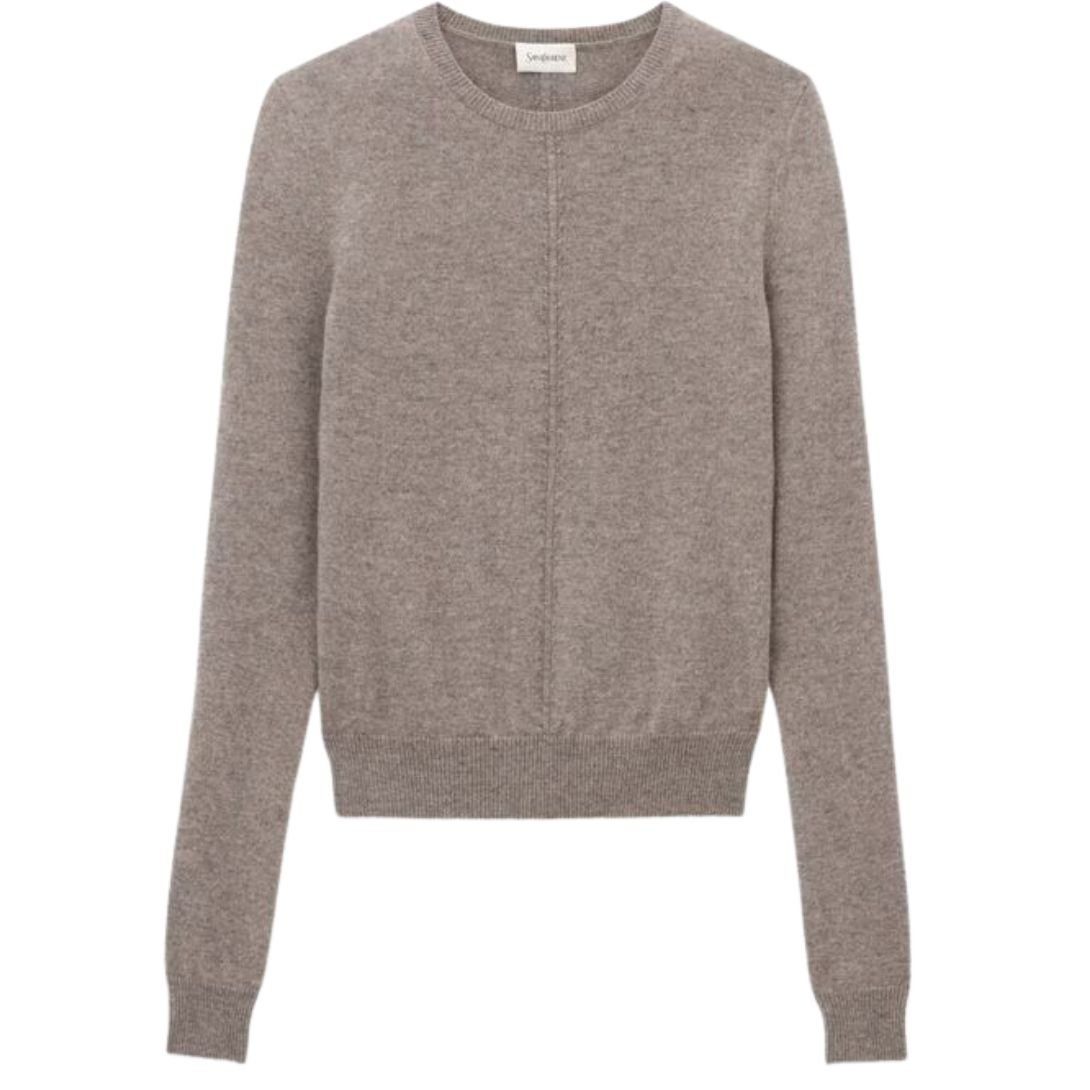 1-1288.jpg SAINT LAURENT OPENWORK SWEATER IN CASHMERE