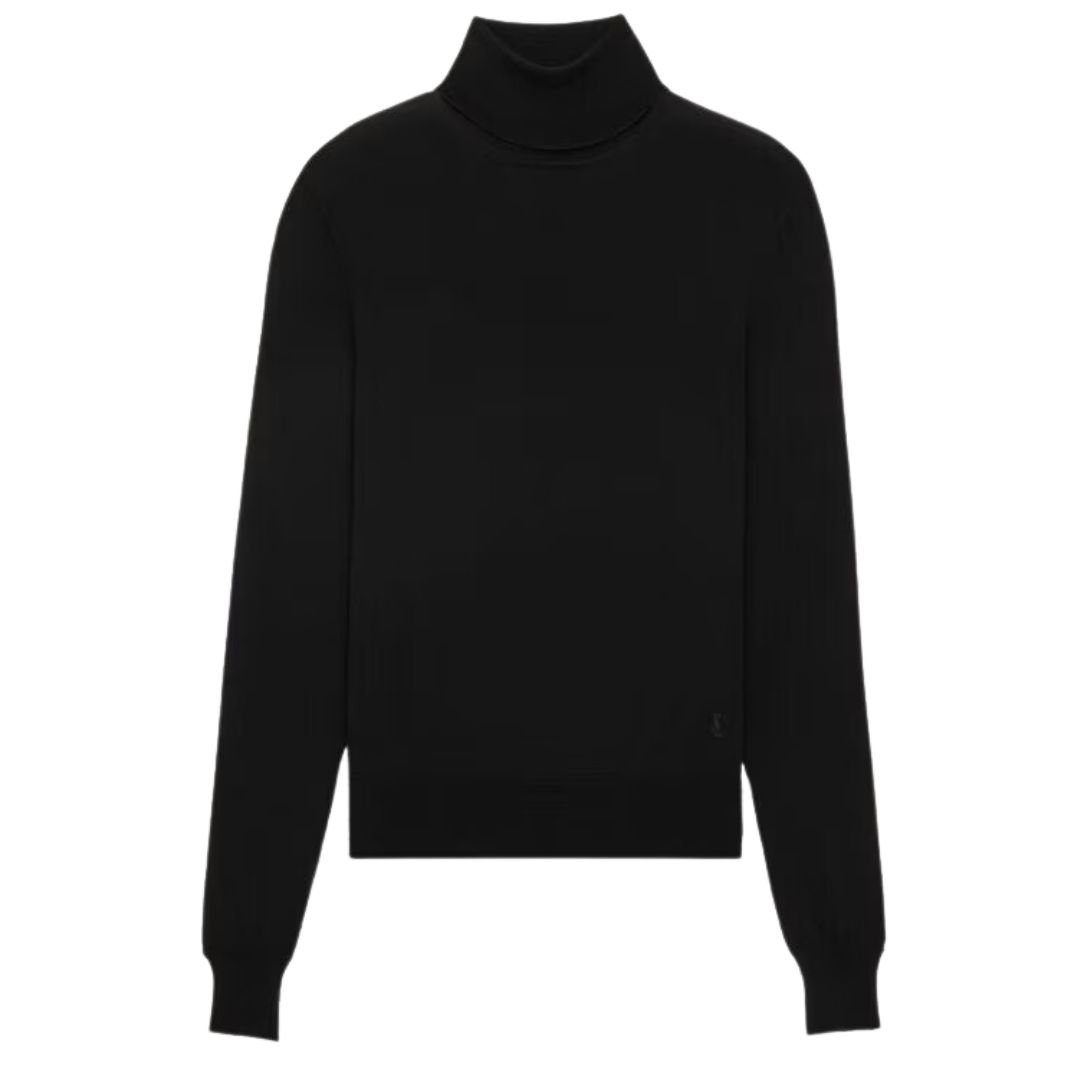1-1296.jpg SAINT LAURENT CASSANDRE TURTLENECK SWEATER IN WOOL