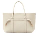 LORO PIANA SMALL GHIERA SHOPPER LIGHT TRAVERTINE