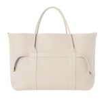 LORO PIANA LARGE GHIERA SHOPPER LIGHT TRAVERTINE