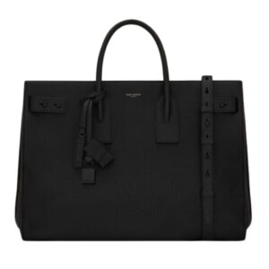 SAINT LAURENT SAC DE JOUR THIN LARGE IN GRAINED LEATHER