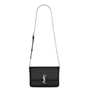 SAINT LAURENT SOLFERINO MEDIUM SATCHEL IN SMOOTH LEATHER
