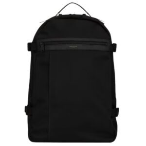 SAINT LAURENT CITY TREKKING BACKPACK IN ECONYL SMOOTH LEATHER AND NYLON